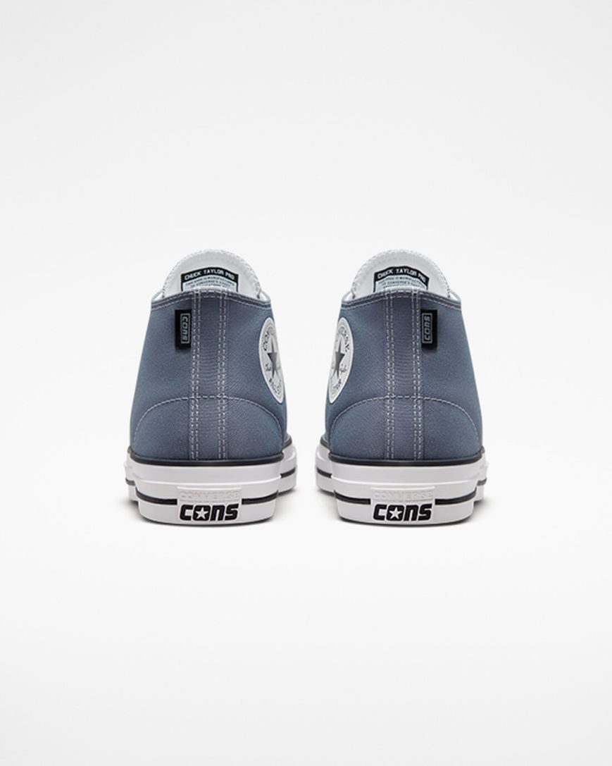 Pánské Skate Boty Converse CONS Chuck Taylor All Star Pro Šedé Bílé Černé | CZ PMQC76